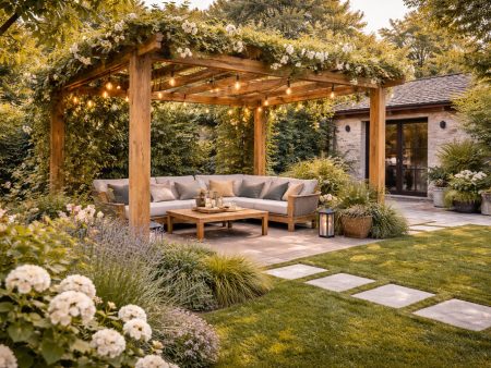Pergola bois : le charme authentique d’un matériau qui s’intègre au paysage